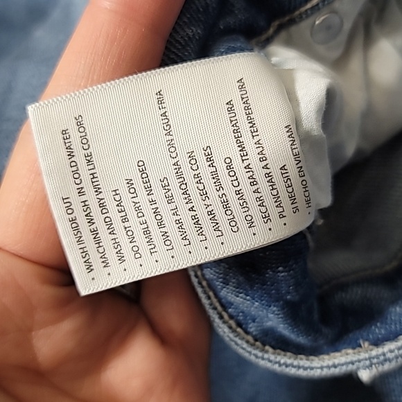 KanCan High Rise Ripped Cropped Jean - Picture 8 of 9